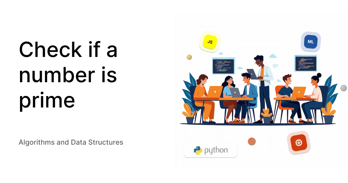 Check if a number is prime - Algorithms and Data Structures