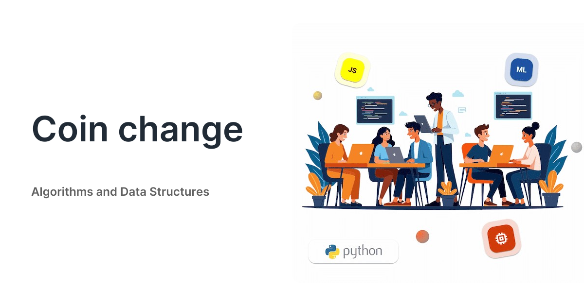 Coin change - Algorithms and Data Structures