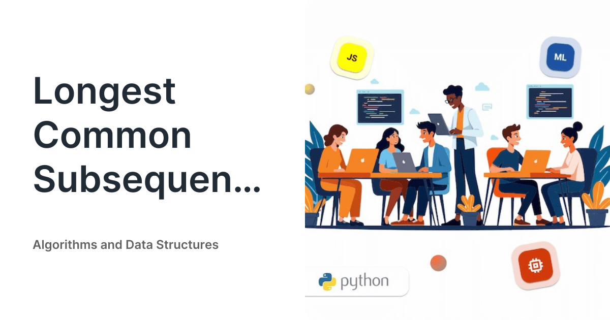 Longest Common Subsequence - Algorithms and Data Structures
