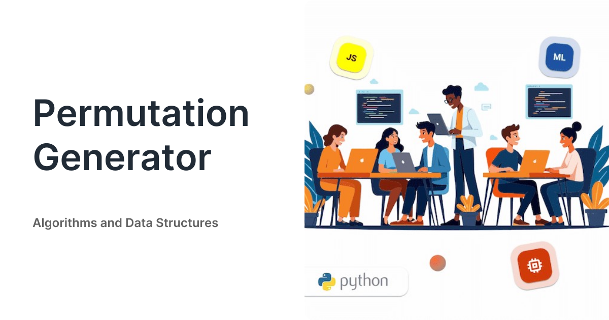 Permutation Generator • Algorithms and Data Structures