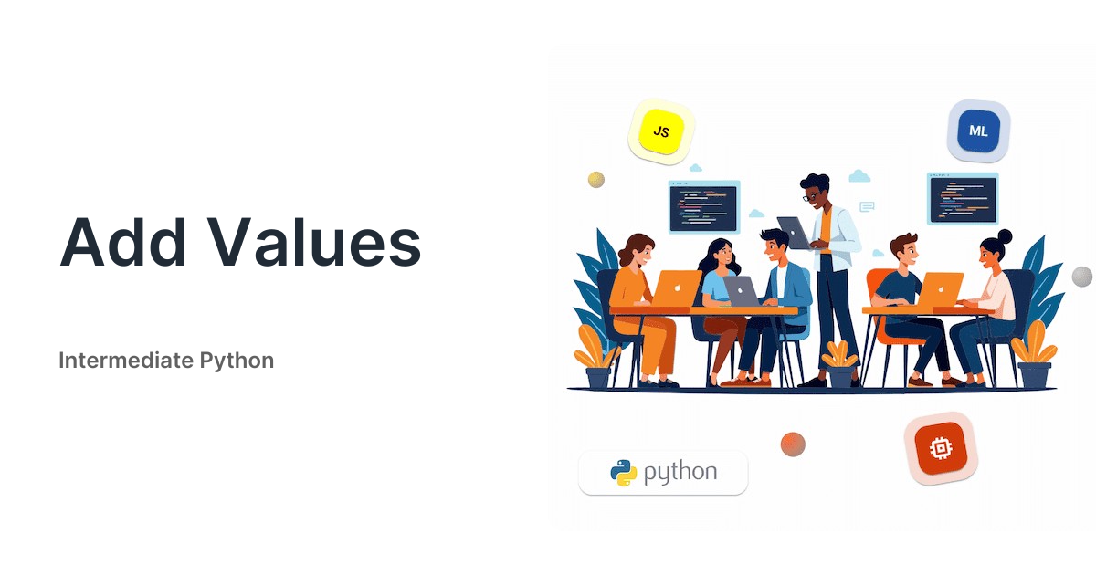 Add Values - Intermediate Python