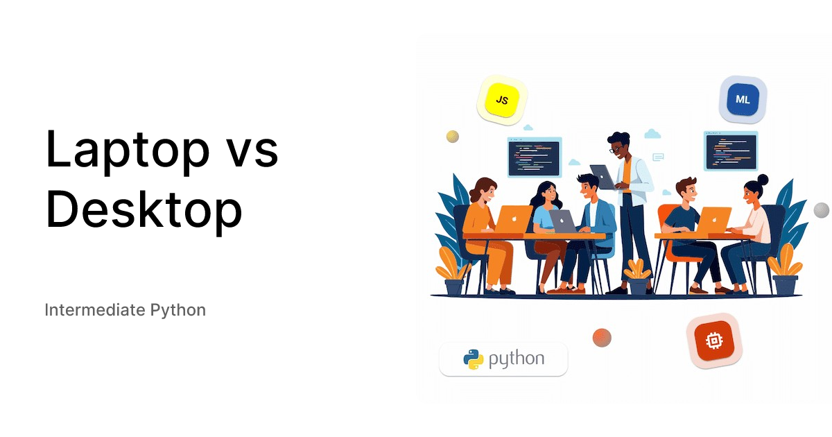 Laptop vs Desktop - Intermediate Python