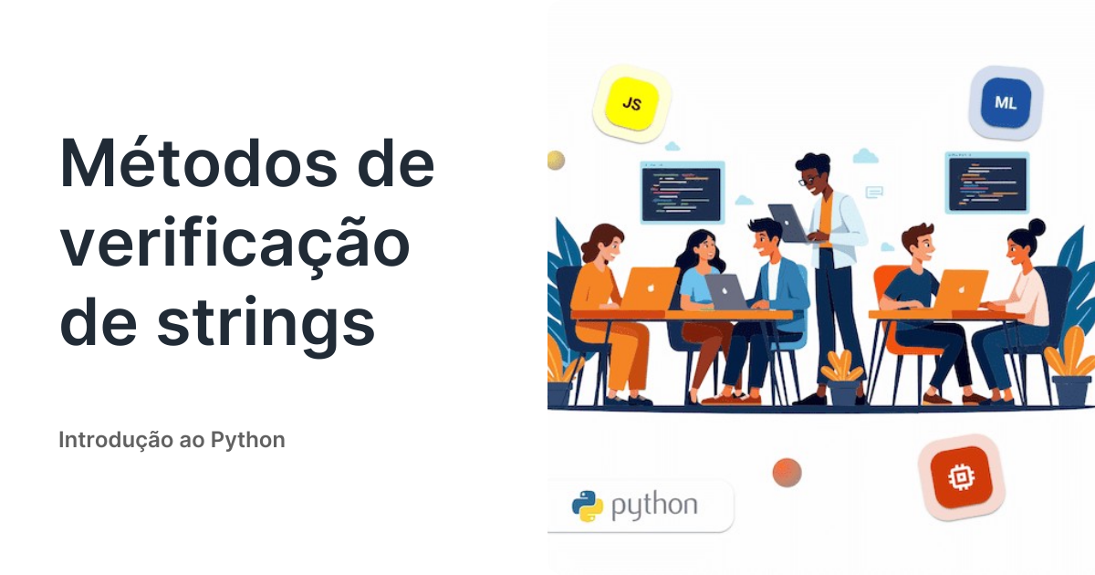Métodos de verificação de strings - Introdução ao Python
