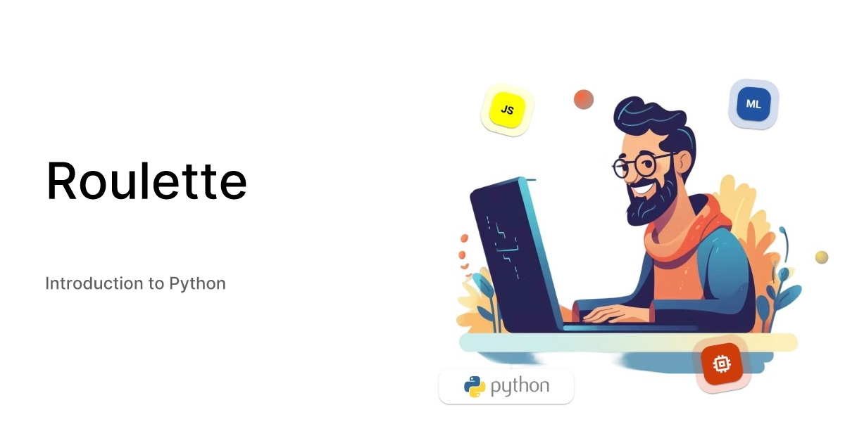 Roulette - Introduction to Python image.