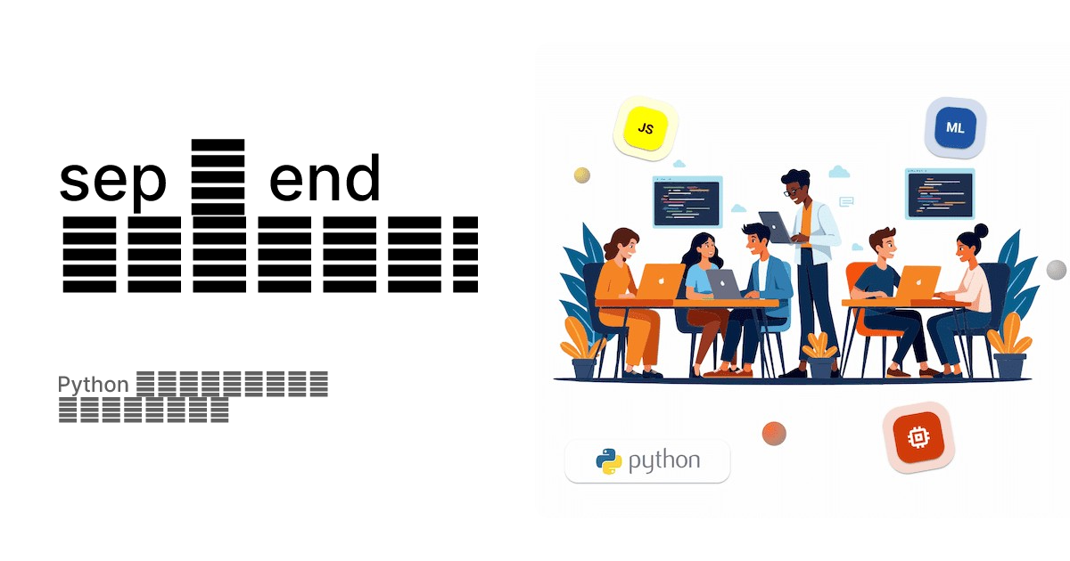 sep և end փոփոխականները - Python ներածական դասընթաց